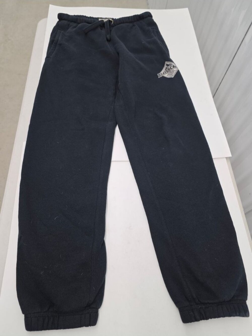 BEAVER CANOE Women's Sweatpants Black Small Cotton Blend Drawstring Jogger